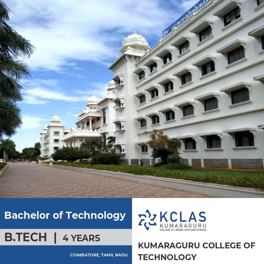 Bachelor of Technology [B.Tech] at Kumaraguru College of Technology - Kct, Coimbatore